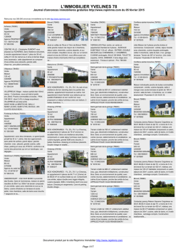 Journal immobilier 78