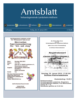 Lambsheimer Amtsblatts - Fieguth