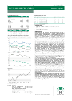 Rentenmarktbericht 20.01.2015 - National-Bank