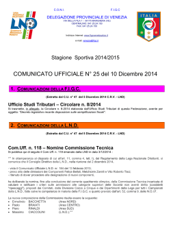 COM. UFF. 25 - FIGC Veneto