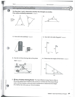 10-6 Angle Angle Homework
