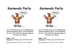 Karnevals Party Karnevals Party