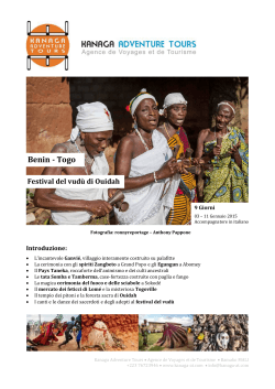 Benin-Togo-Festival del vudù di Ouidah
