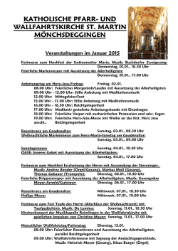 KATHOLISCHE KIRCHE ST