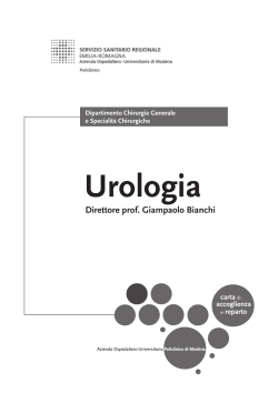 Urologia - Policlinico di Modena