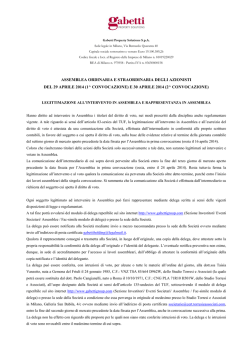 Scarica il  (50 Kb) - Gabetti Property Solutions