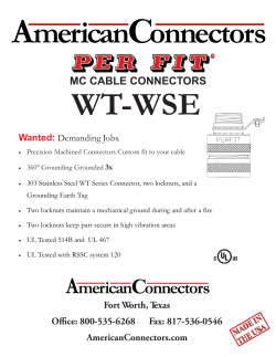 American Connector Per Fit WT-WS6