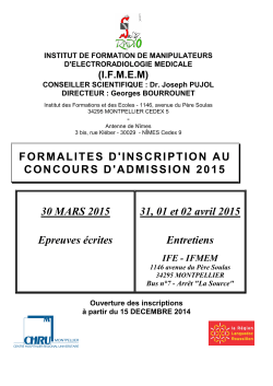 Information - CHU Montpellier