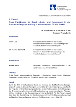 E 3346/15 Veranstaltungsprogramm im PDF