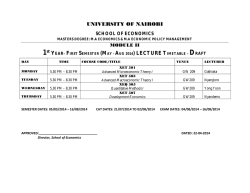 UNIVERSITY OF NAIROBI