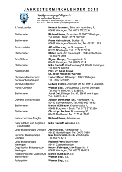 Download Information - Kreisj&auml;gervereinigung Dillingen