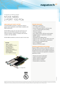 Download NT20E-NEBS Data Sheet