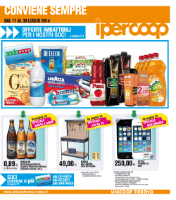 sconti - Unicoop Tirreno