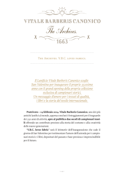Scarica il comunicato stampa "The Archives" [119 KB]