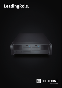 Hostpoint Managed Server