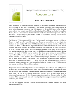 Clinic Article - Acupuncture.pages