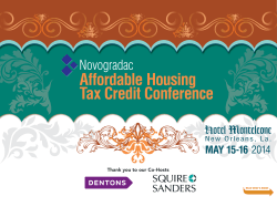 Affordable Housing Tax Credit Conference