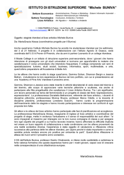 ISTITUTO DI ISTRUZIONE SUPERIORE &ldquo;Michele BUNIVA&rdquo;