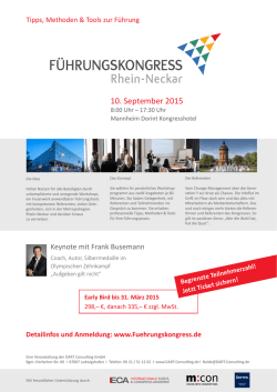 Download Kongressflyer (PDF)