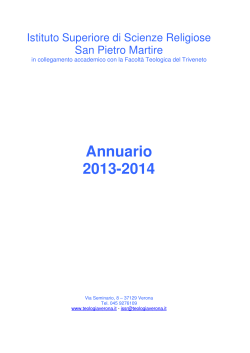 Annuario 2013-2014