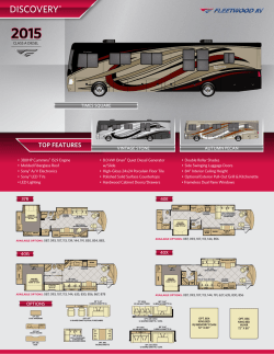 DISCOVERY&reg; - Fleetwood RV