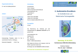 Flyer - Universitätsklinikum Ulm