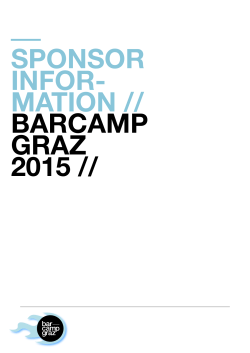 (PDF) des Grazer Barcamps 2015 zum download
