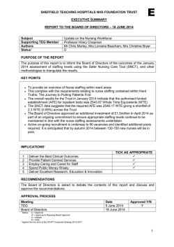 E - Sheffield Teaching Hospitals NHS Foundation Trust
