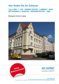 Hier finden Sie Ihr Zuhause