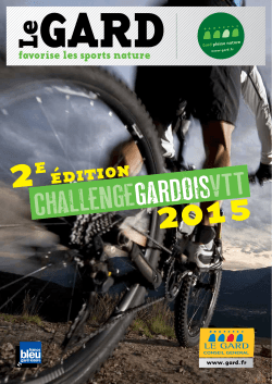 challenge vtt2015 - Conseil Général du Gard