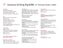 639e - Savanna Energy Services
