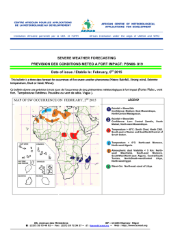 High Impact Weather