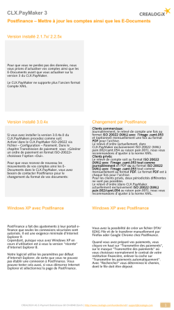 CLX.PayMaker 3 Release Postfinance