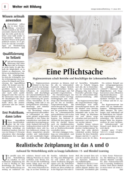 Eine Pflichtsache
