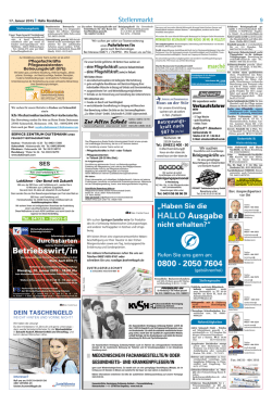 HALLO Ausgabe 0800 - 2050 7604