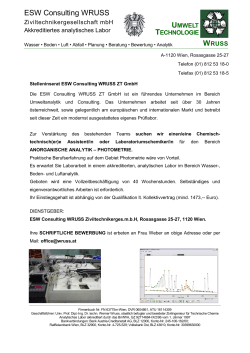 ESW Consulting Wruss ZT GmbH