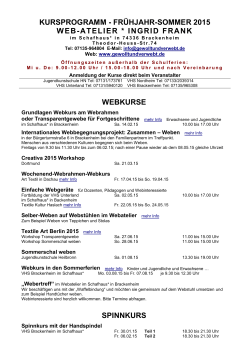 Kursprogramm PDF