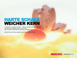 HARTE SCHALE WEICHER KERN - WerbeWeischer