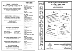 Download - St. Marks, Oulton Broad
