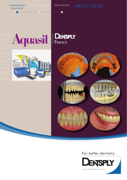 Brochure Aquasil