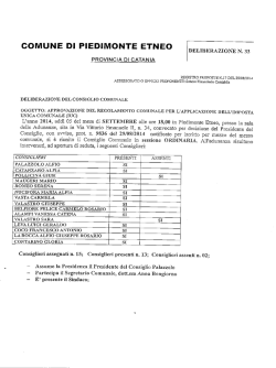 iuc - Comune di Piedimonte Etneo