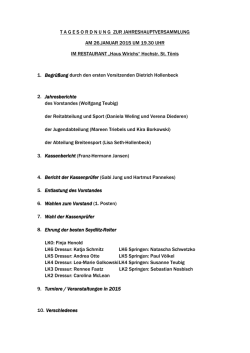 Download - vom RV Seydlitz St. T&ouml;nis 1879 e. V.