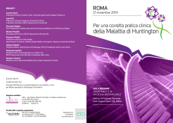 Scarica il Programma – Roma, 21 novembre 2014