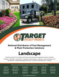 Download Line Guide PDF - Target Specialty Products