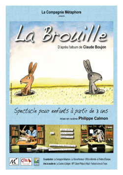 dossier de presse - compagnie metaphore