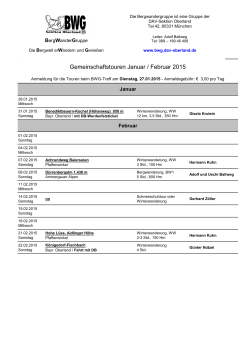 Programm Januar–Februar als PDF-Dokument - München und