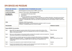 documentation of workers-on