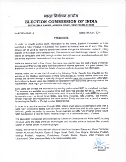 National Electoral Search presently for 16 states.
