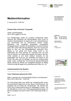 Medieninformation [Download *.pdf, 134.62 KB]