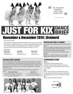 Nov Dec Newsletter 2014/15